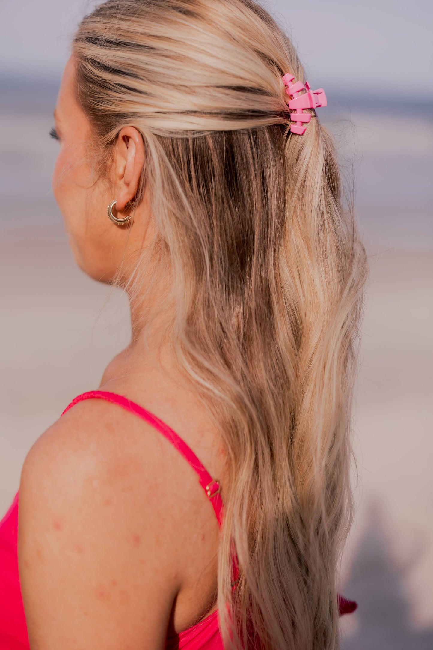 Classic Hair Clip | Tiny | Paradise Pink