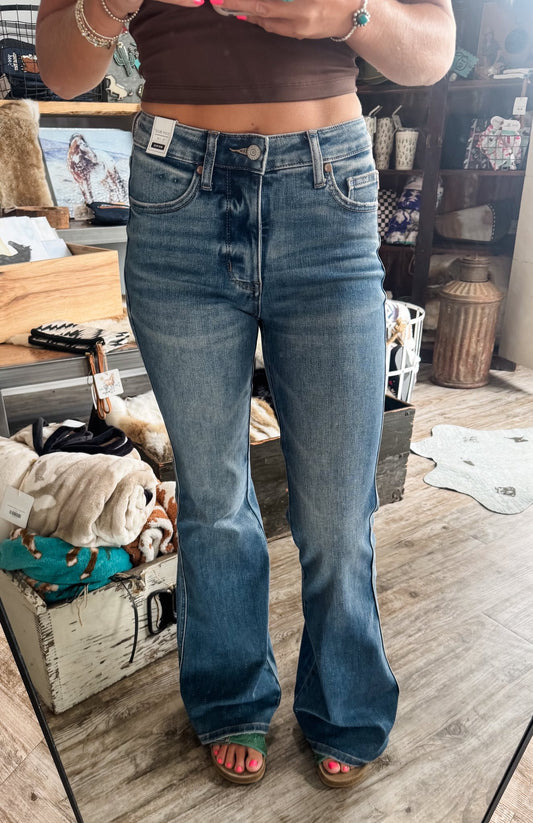 Judy Blue Mid Rise Flare