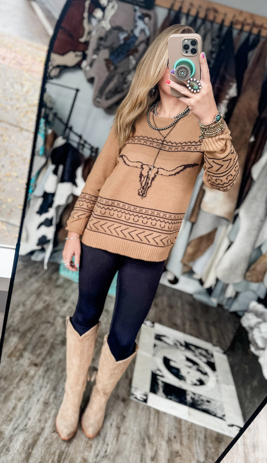 Longhorn Sweater
