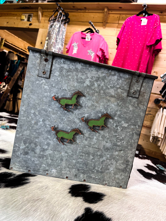 2inch Reclaimed Farm Metal Magnet