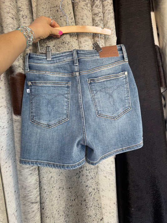 Judy Blue High Waist Slim Shorts