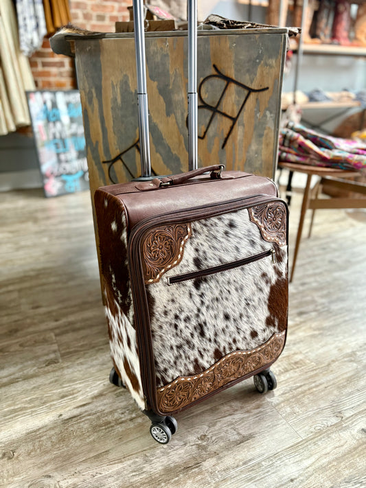 Cowhide Luggage