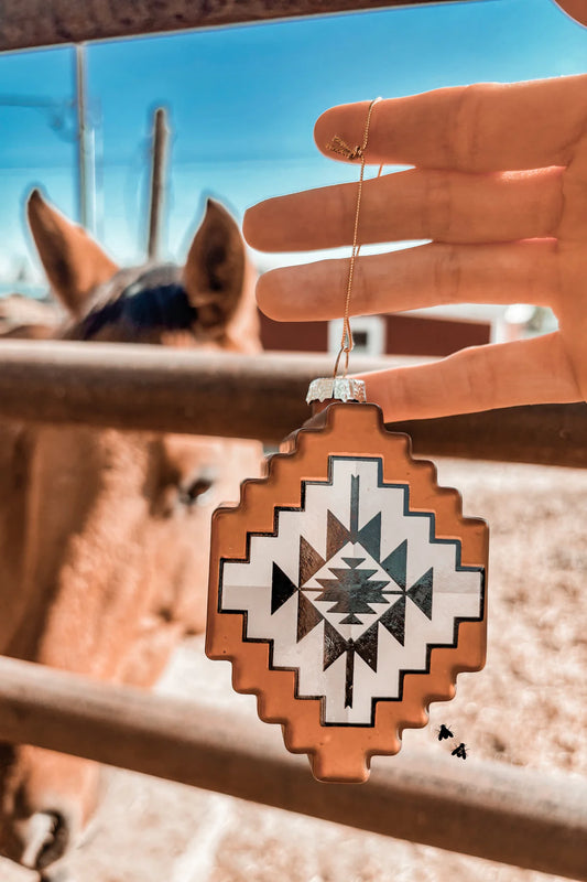 Tinsel Taos Tree Ornament