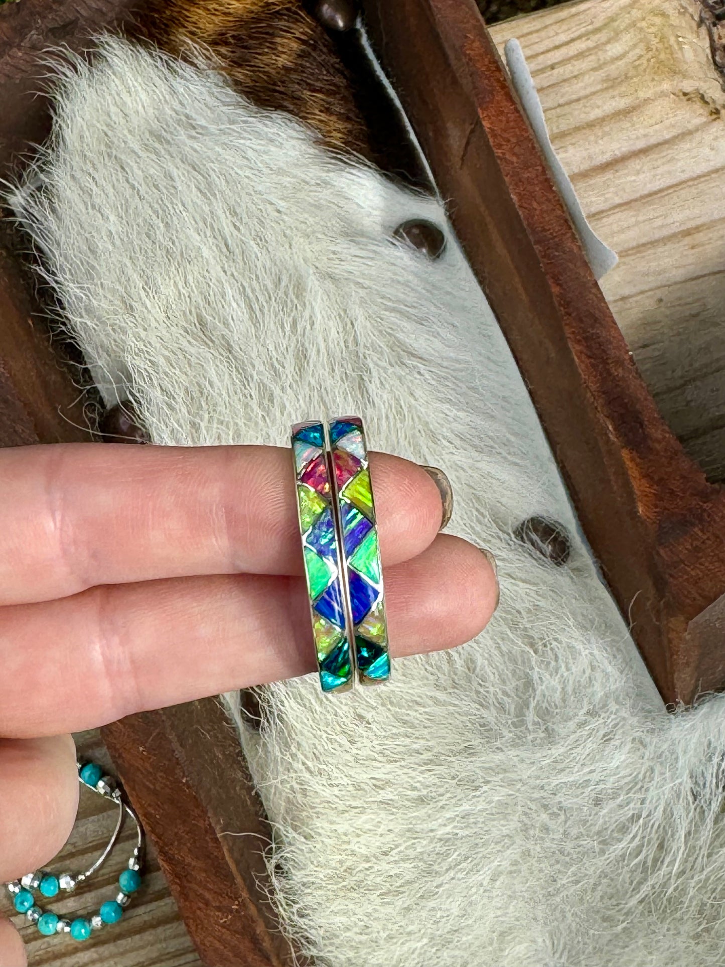 The Regul Opal Hoops