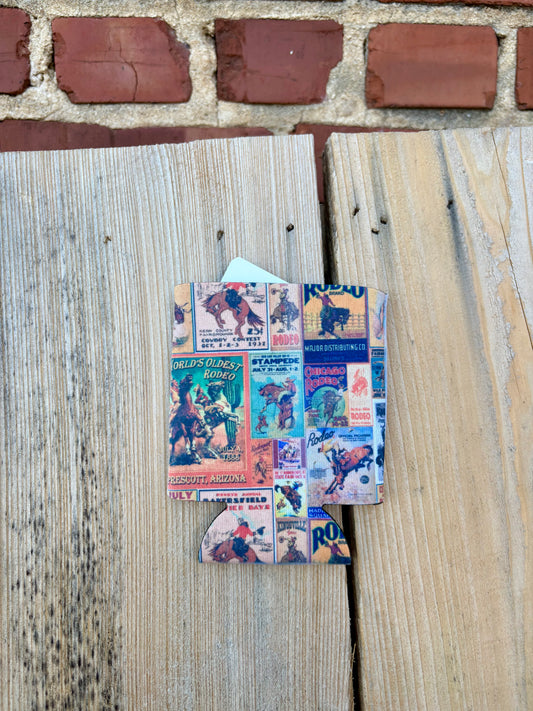 Rodeo Poster Koozie