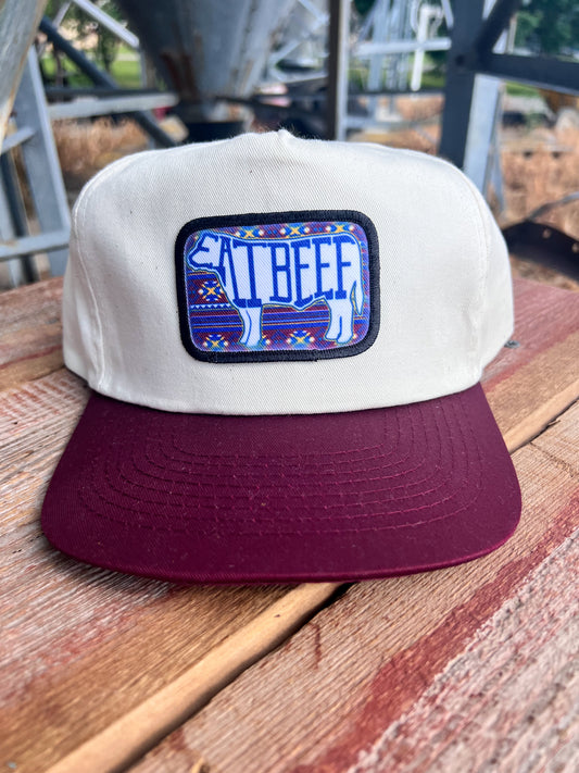 Eat Beef Papaw Style Cap