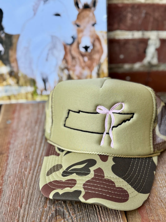 State Bow Customizable Trucker Hat