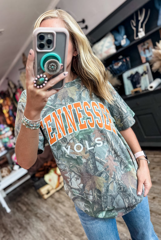 Camo Vols Filled Tee