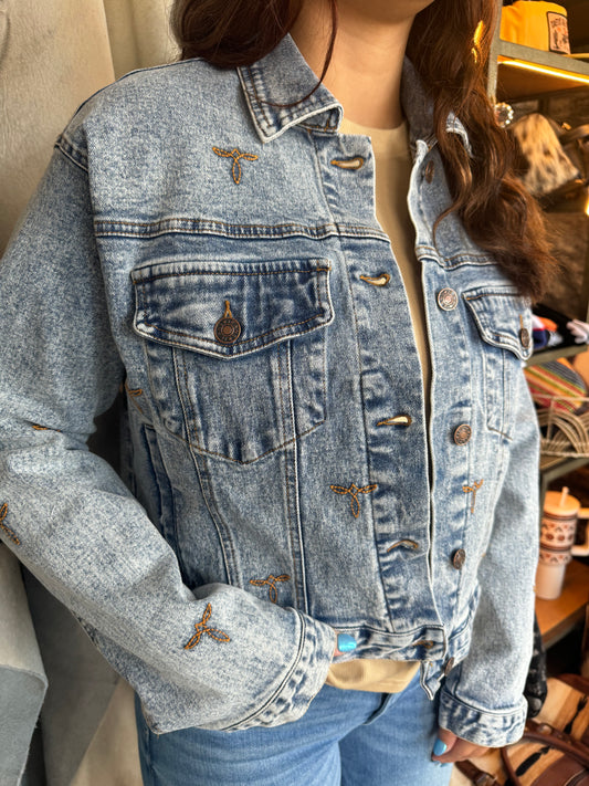 Boot Stitch Jean Jacket