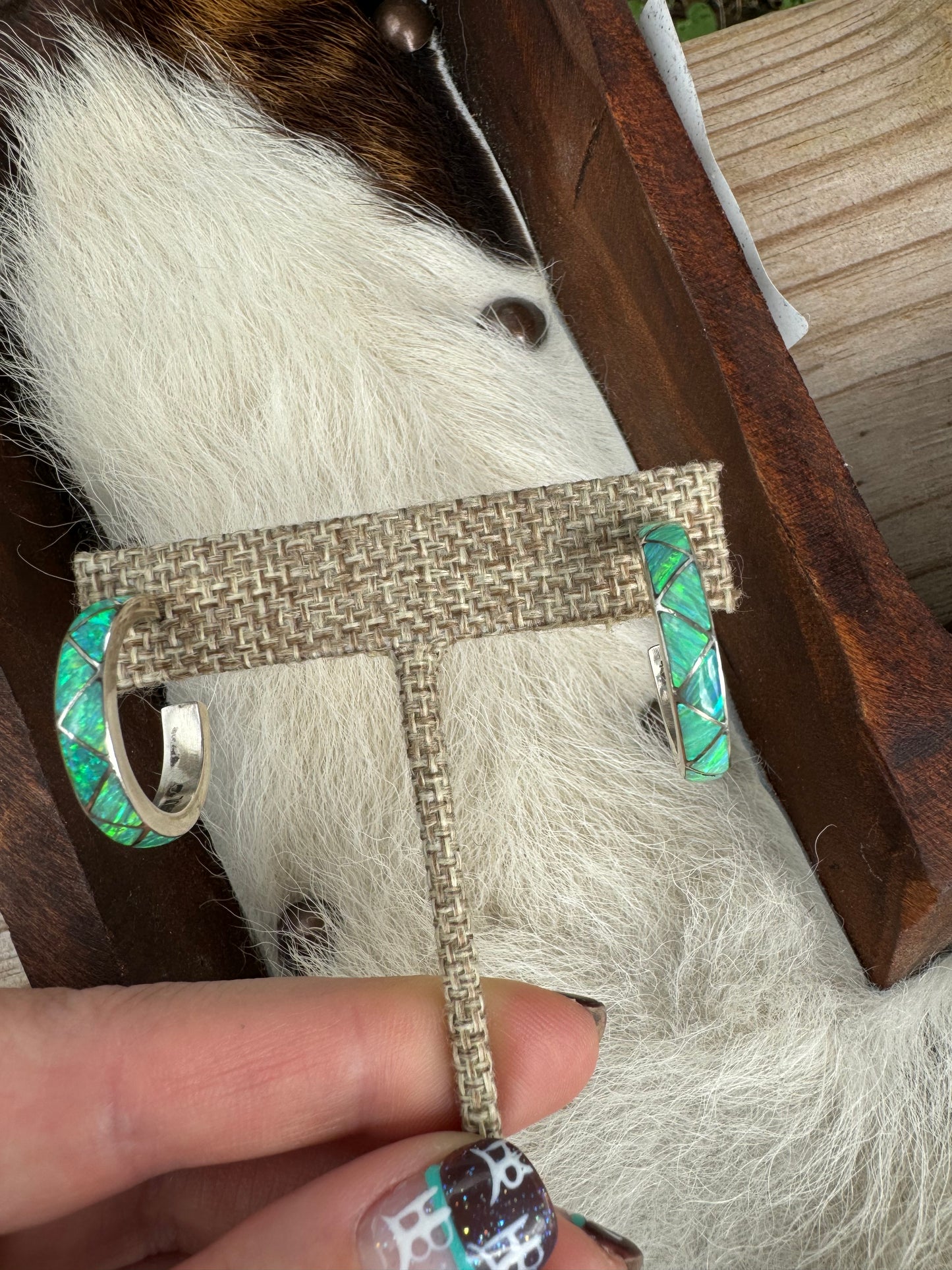 The Regul Opal Hoops