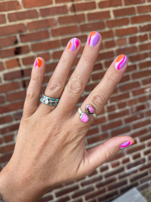 Cotton Candy Duo Ring