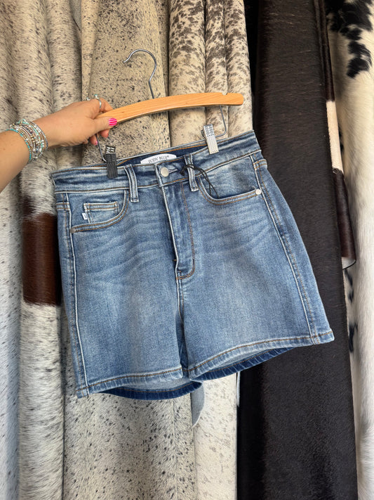 Judy Blue High Waist Slim Shorts