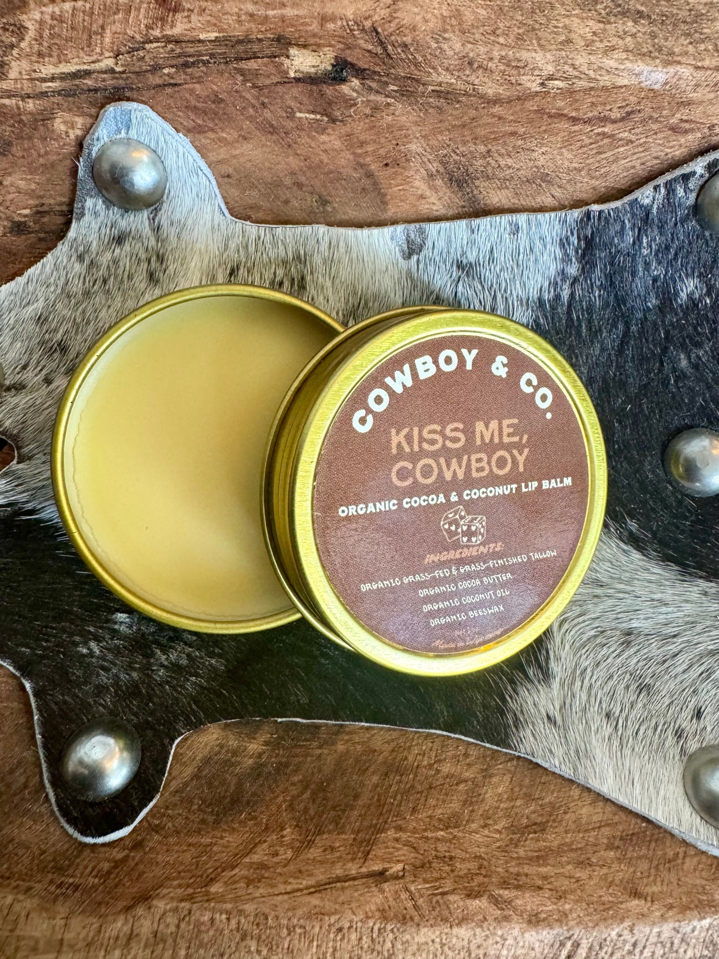 Cowboy Lip balm