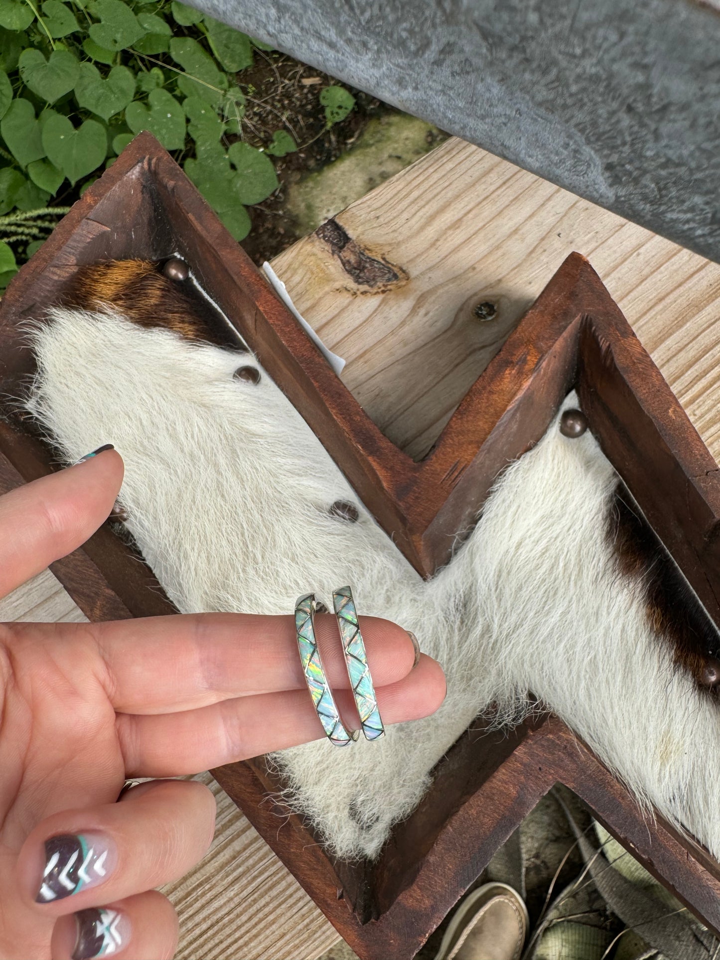 The Regul Opal Hoops