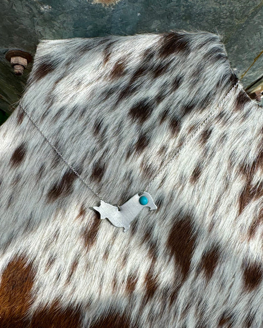 Corgi Turquoise Necklace