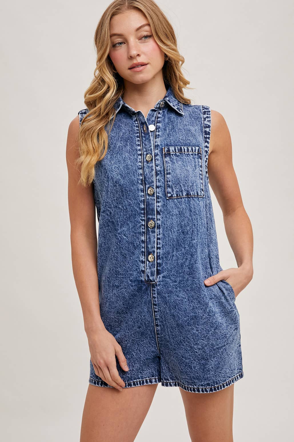 Denim & Daisies Romper