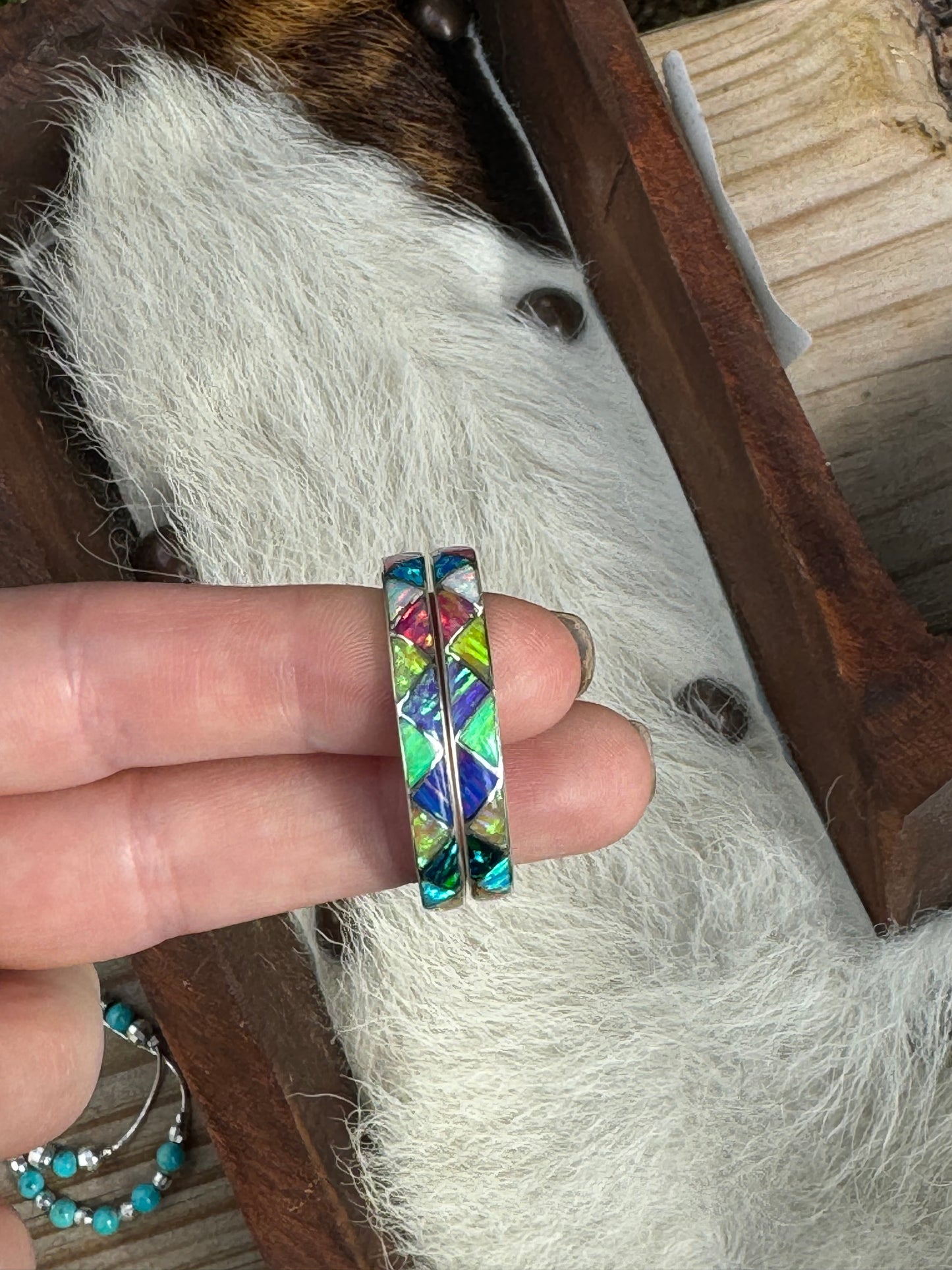 The Regul Opal Hoops