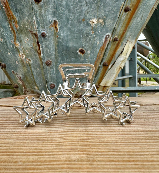Starry Meadows Claw Clip