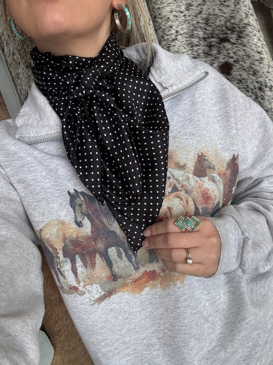 Cowboy Polka Dot Wild Rag