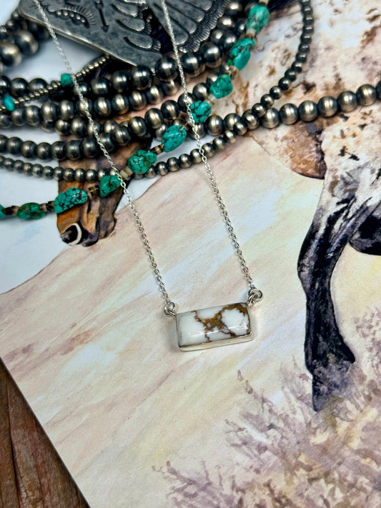 Wild Horse Mini Bar Necklace