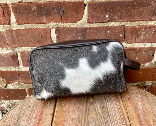 Cowhide Toiletry Bag