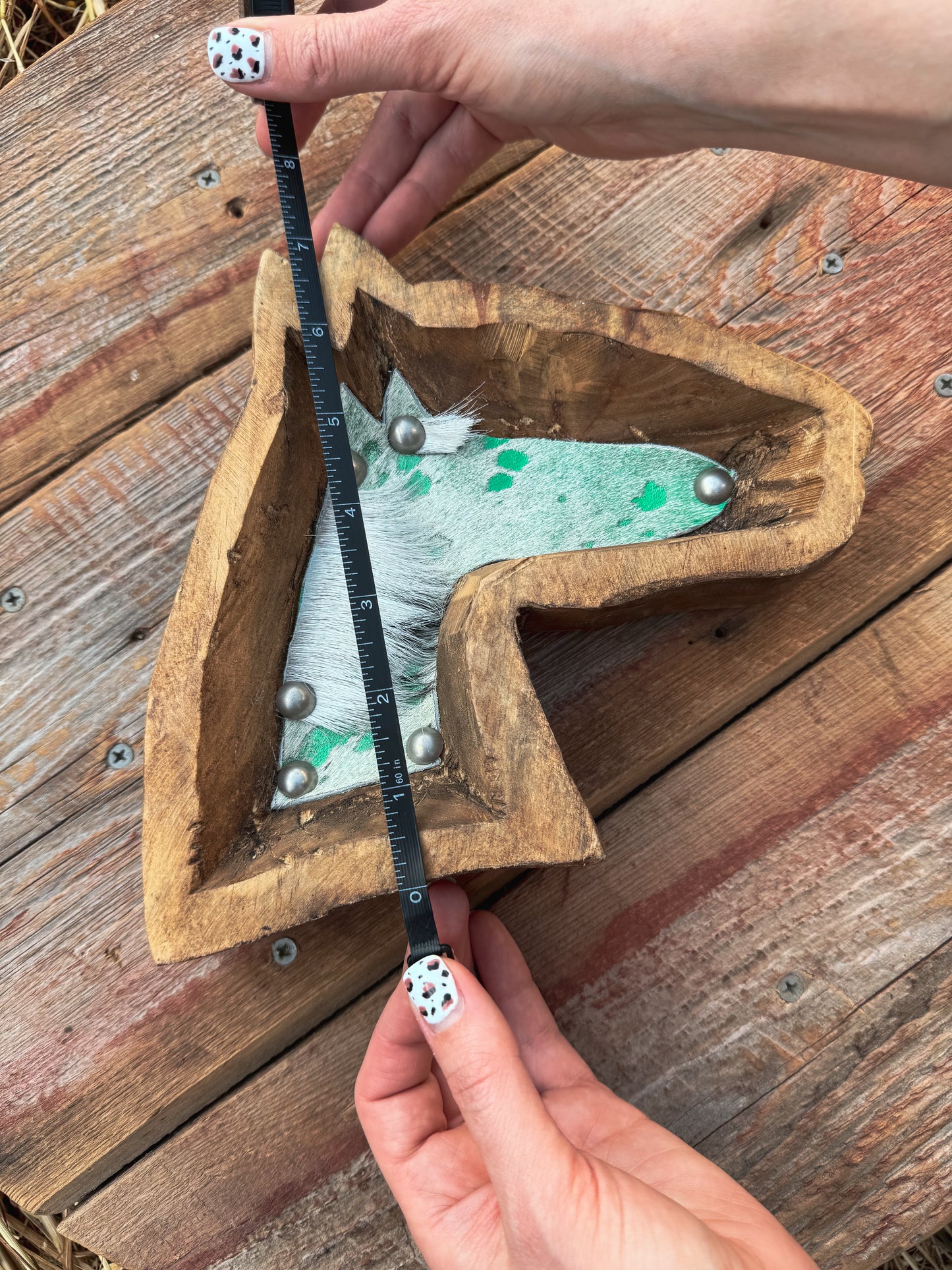 Horse Head Dough Bowl