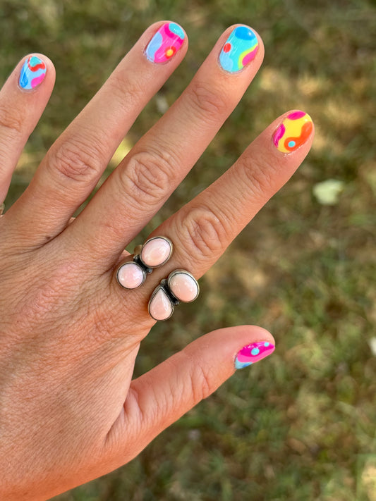 Cowgirl Coral Ring