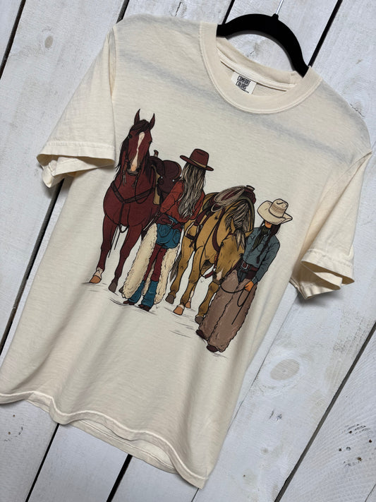 Cowgirl Duo Toddler Tee