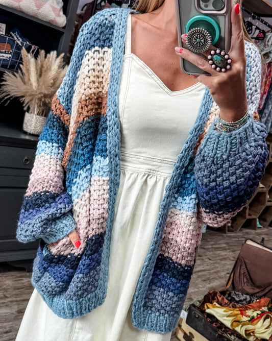Blue Roan Sweater