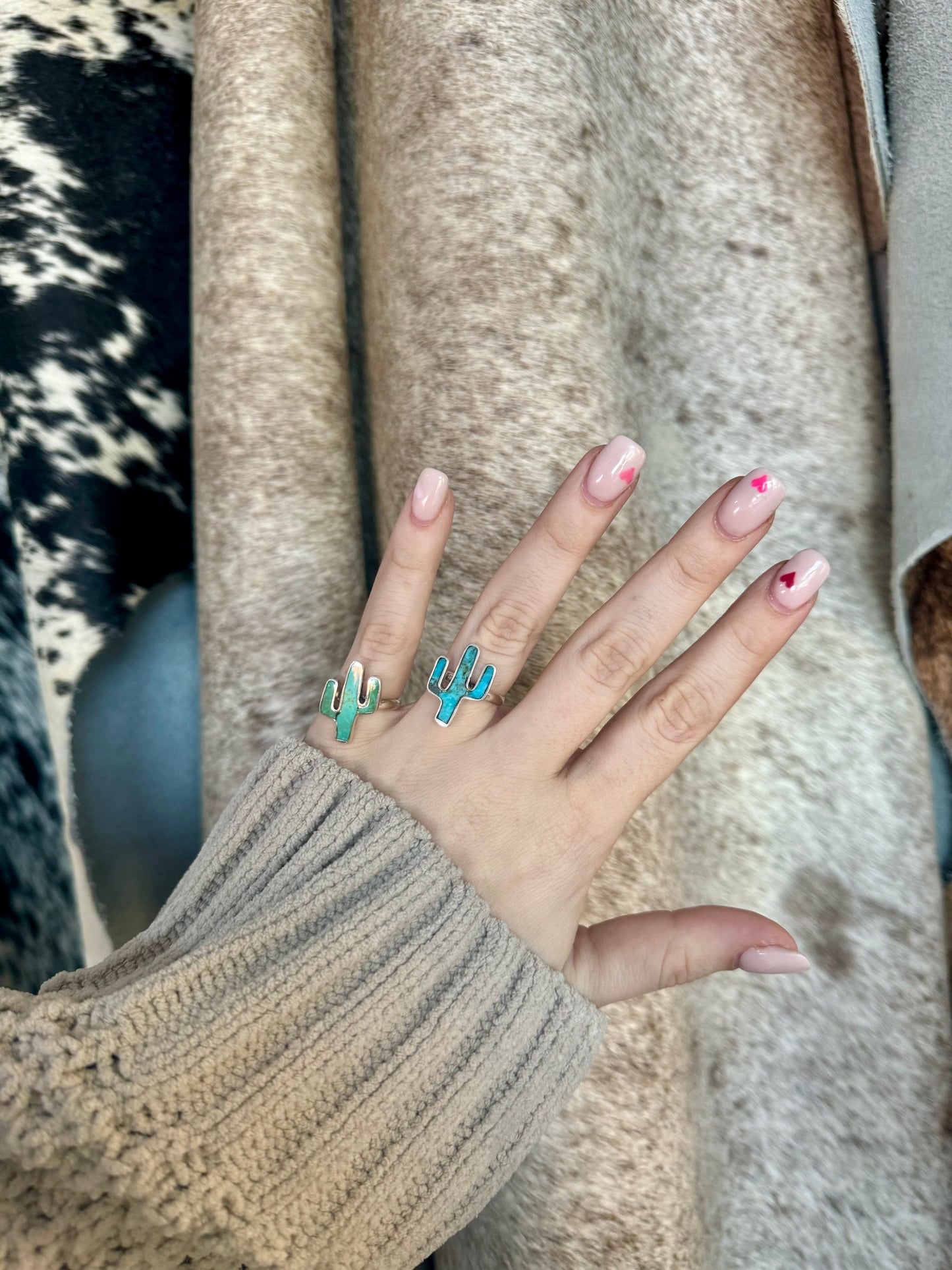 Dainty Cacti Ring