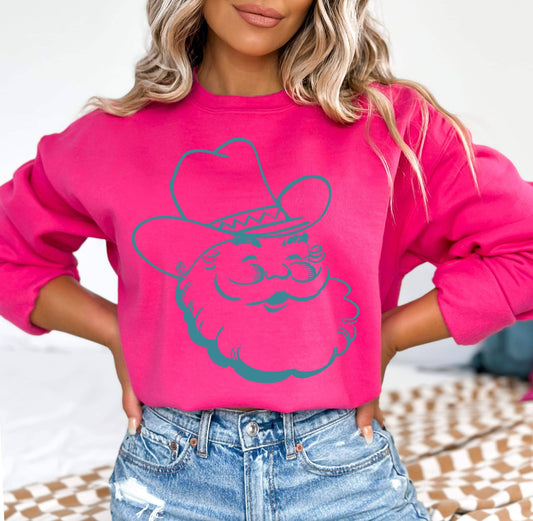 Cowboy Santa Sweatshirt