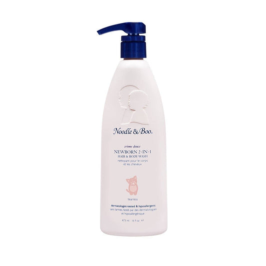 Newborn 2-in-1 Hair & Body Wash, Crème Douce, 16 oz