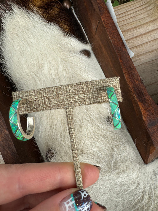 Regul Opal Small Hoops