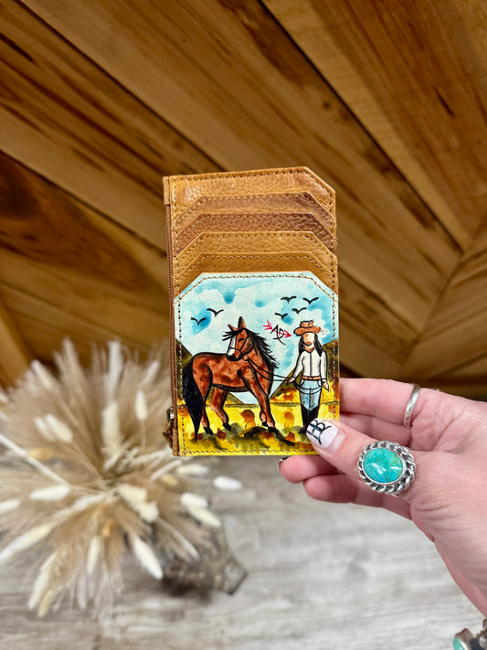 Leading The Dream Card Mini Wallet