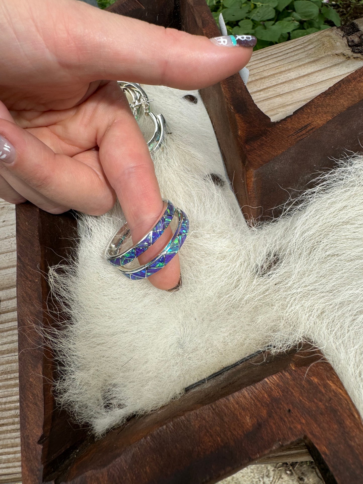 The Regul Opal Hoops
