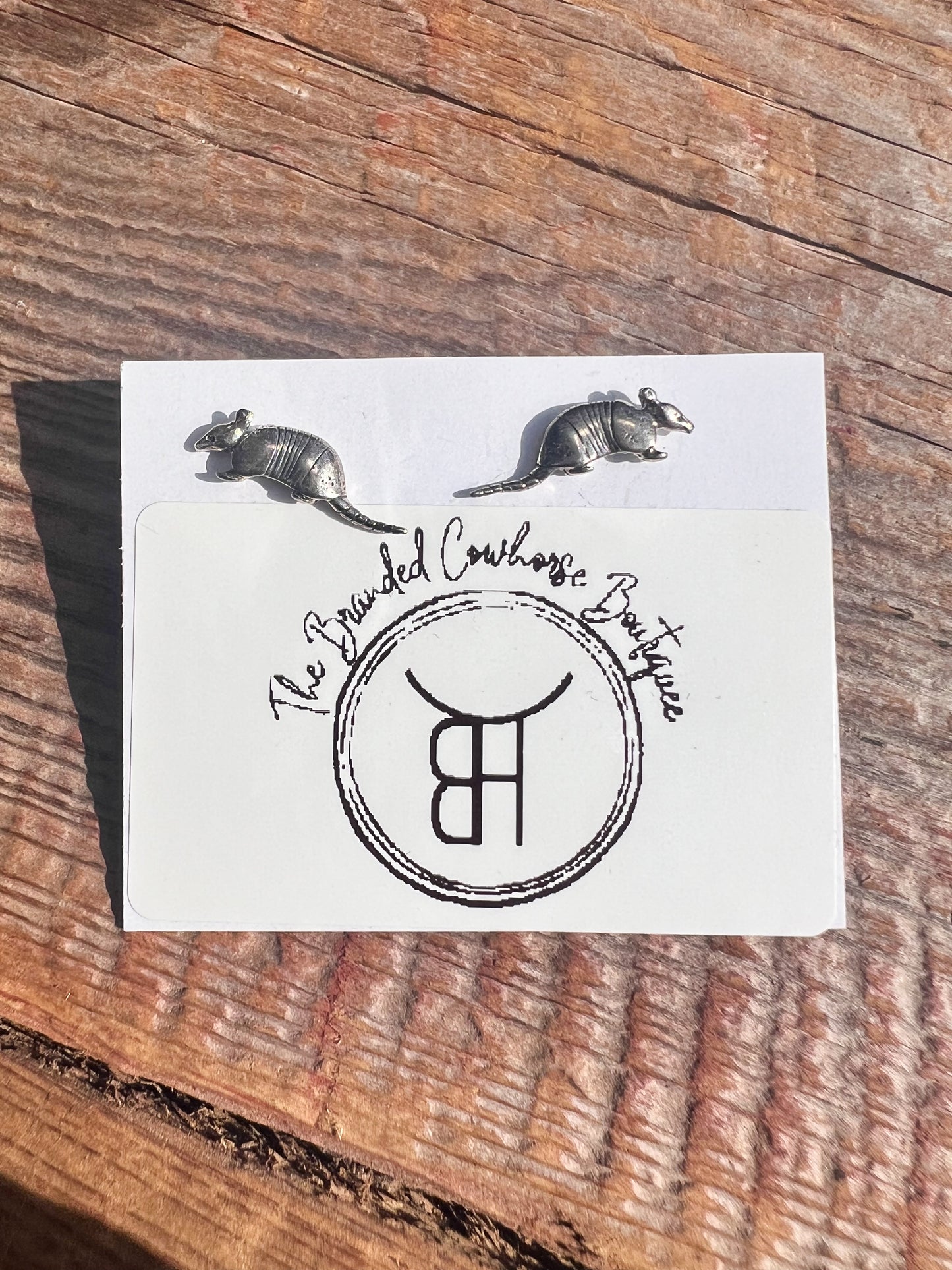 Sterling Silver Western Studs