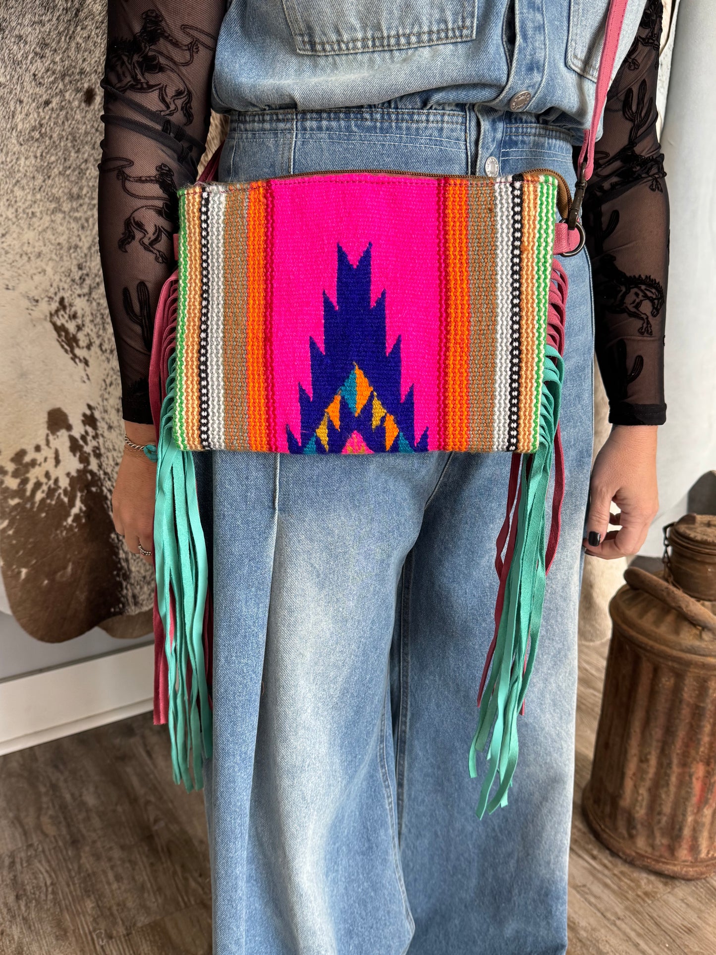 The Callie Rainbow Purse