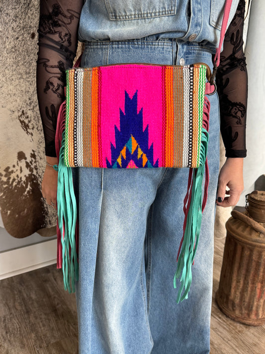 The Callie Rainbow Purse