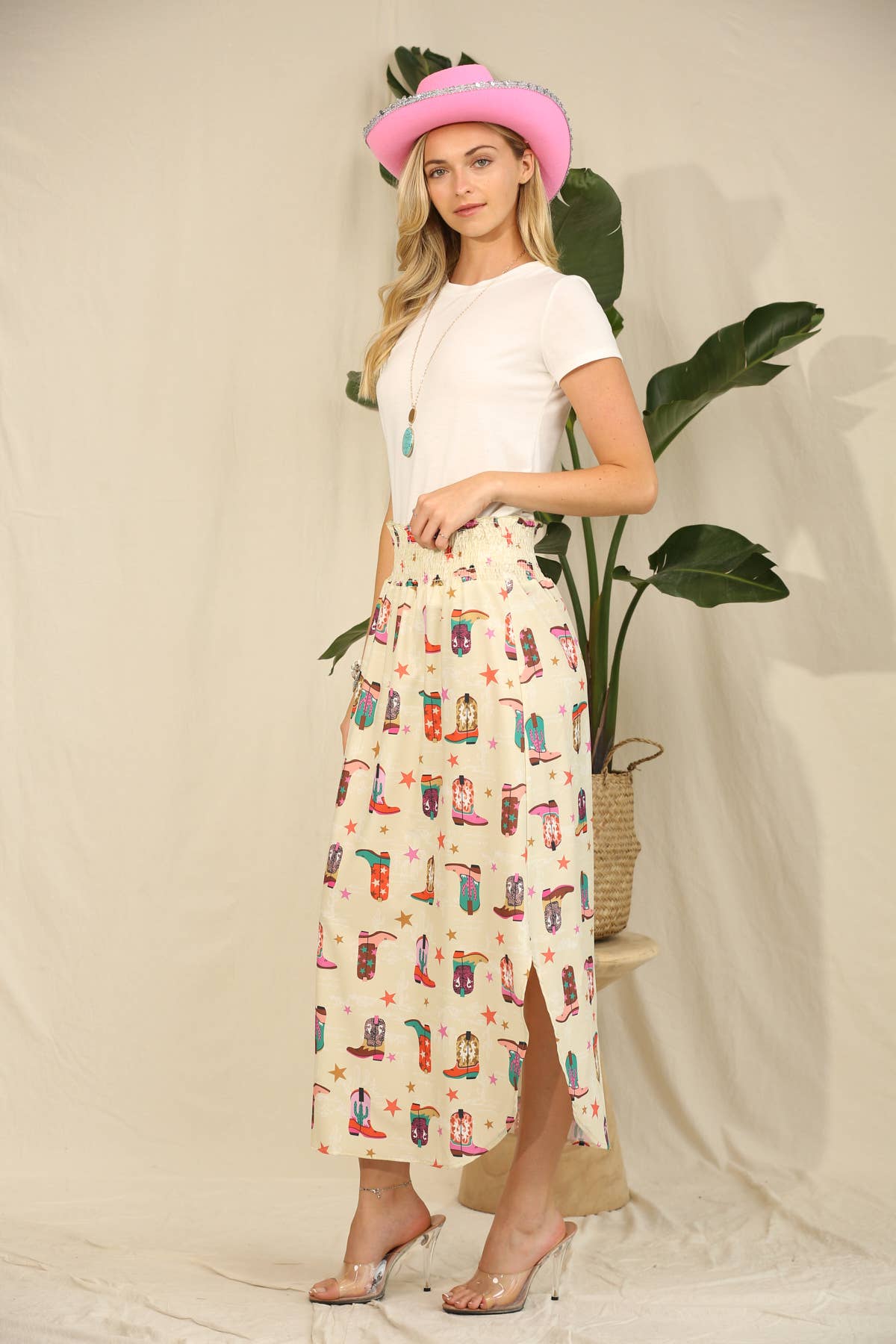 Boot Scootin' Maxi Skirt