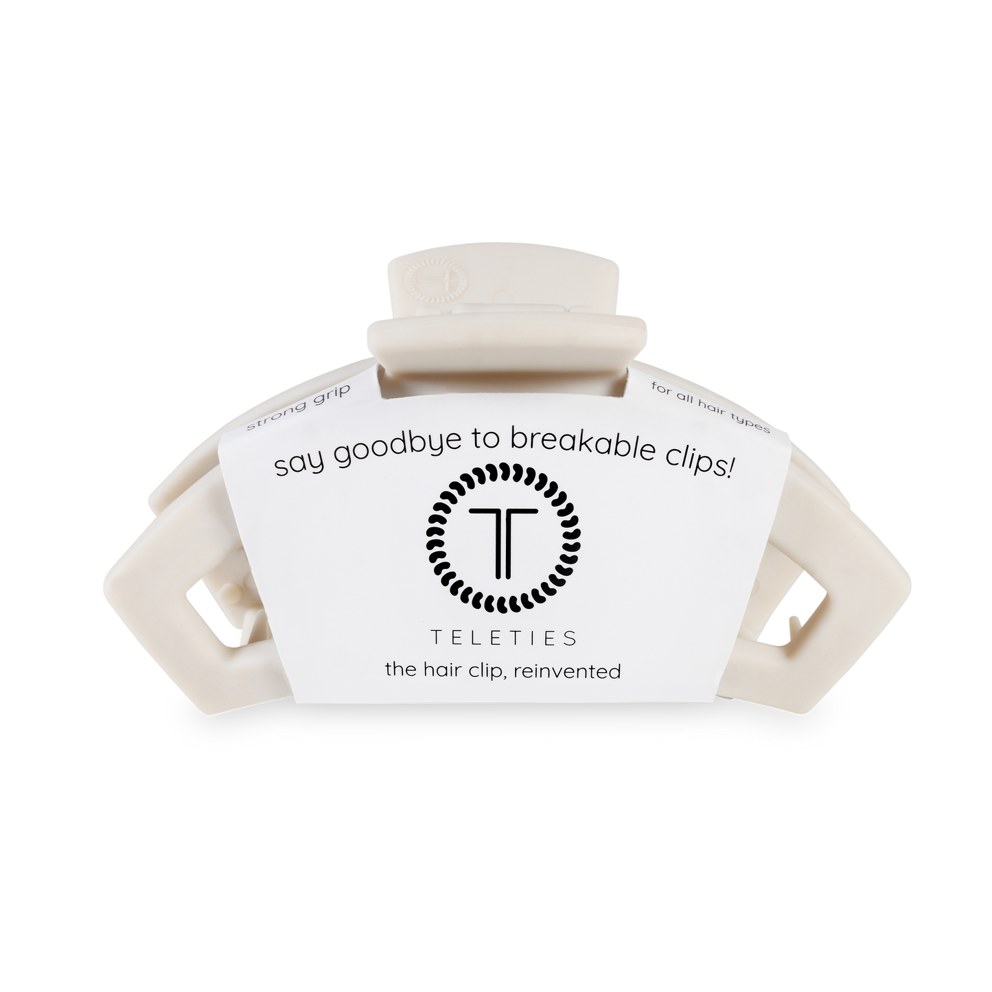 Open Hair Clip | Med. |  Toasted