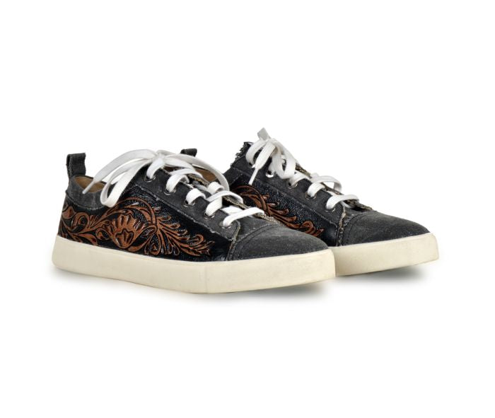 The Jordan Hand-Tooled Sneakers
