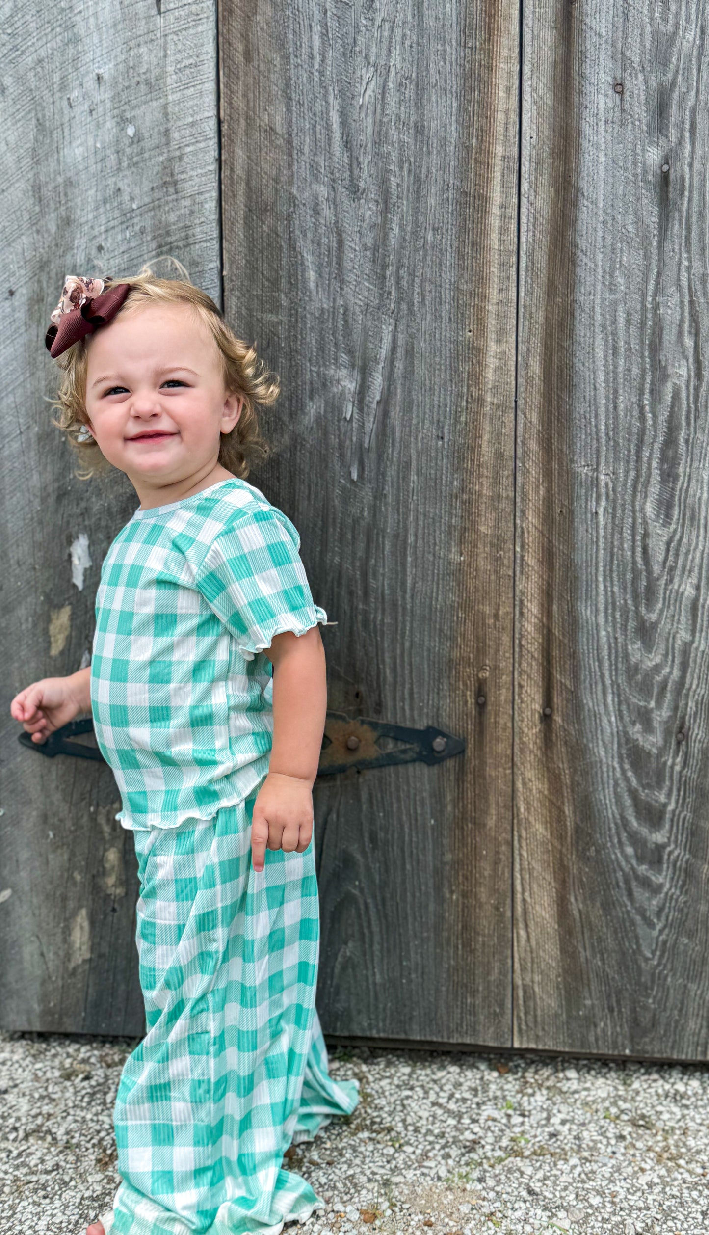The Kaili Short Sleeve Pant Set