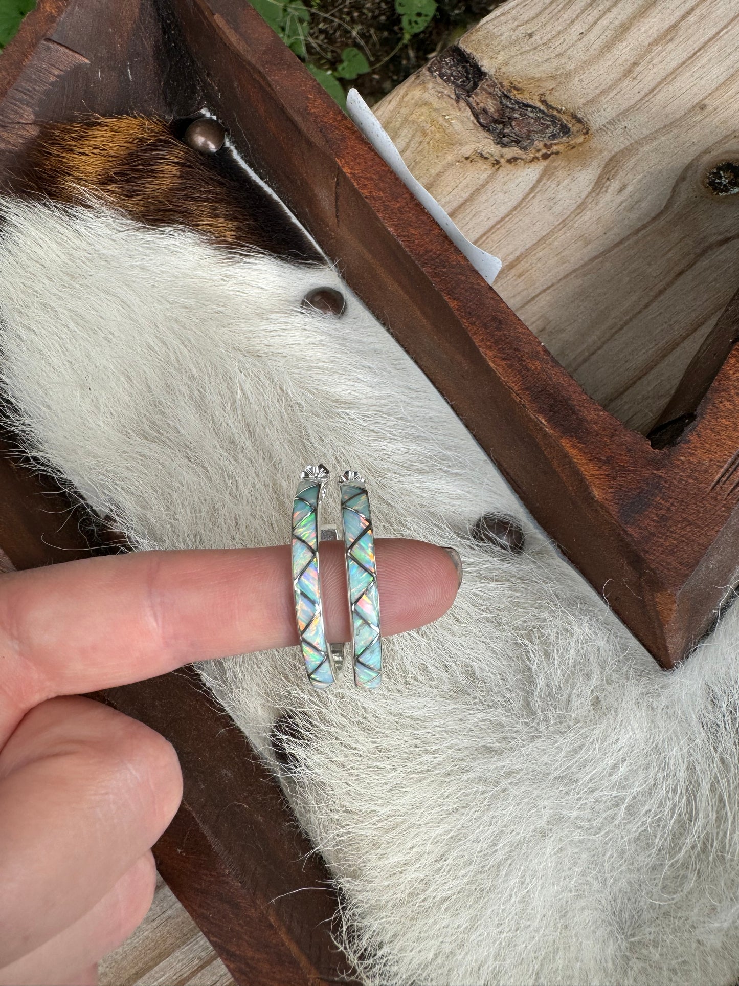 The Regul Opal Hoops