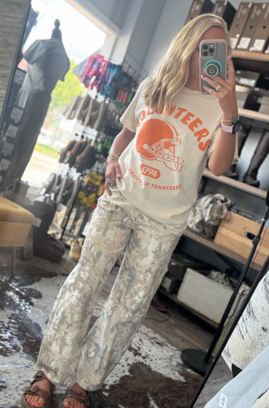 Vols Varsity Thrifted Tee