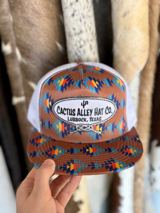 Neck Rope Cactus Alley Cap (Aztec)