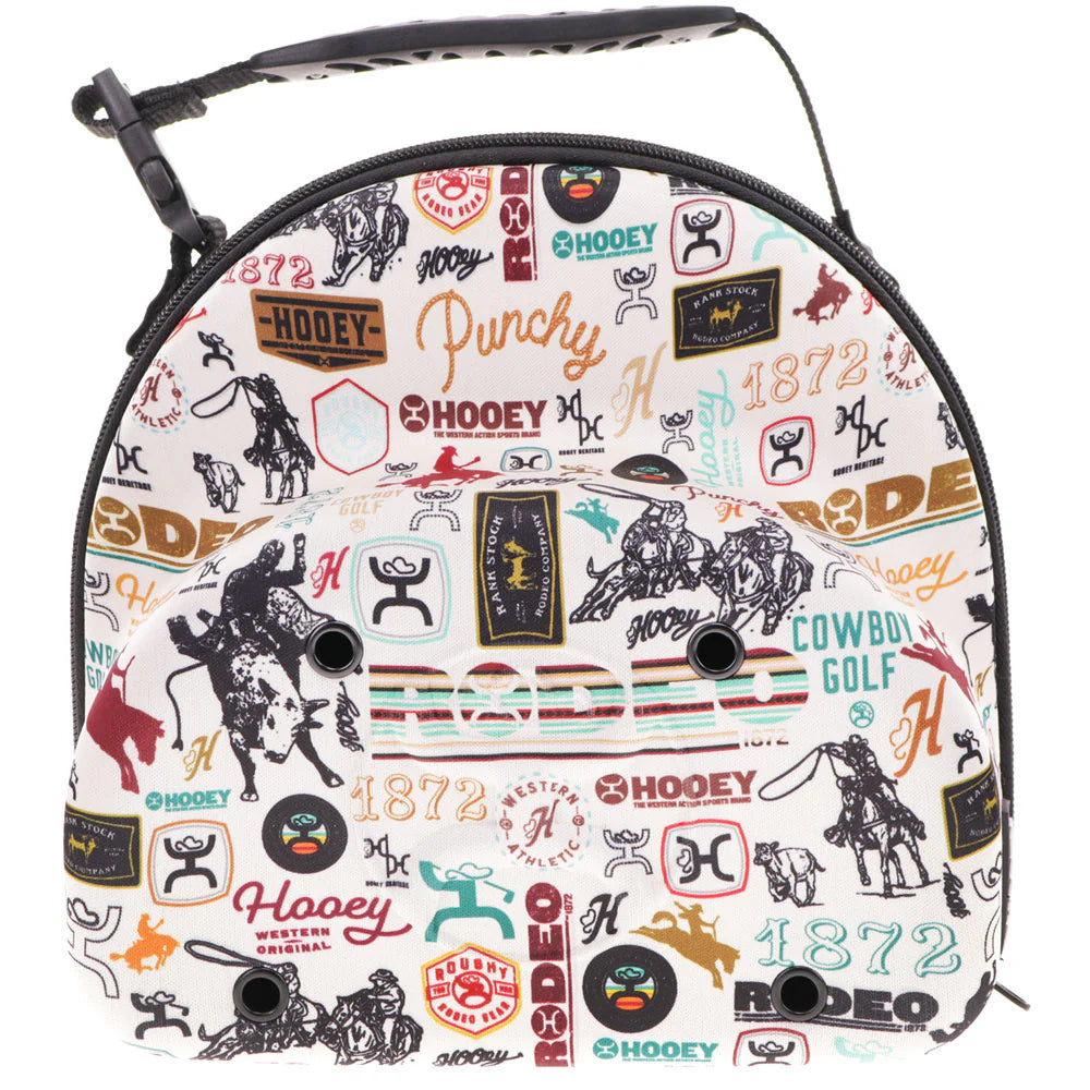 Rodeo Print Cap Carrier with Handle