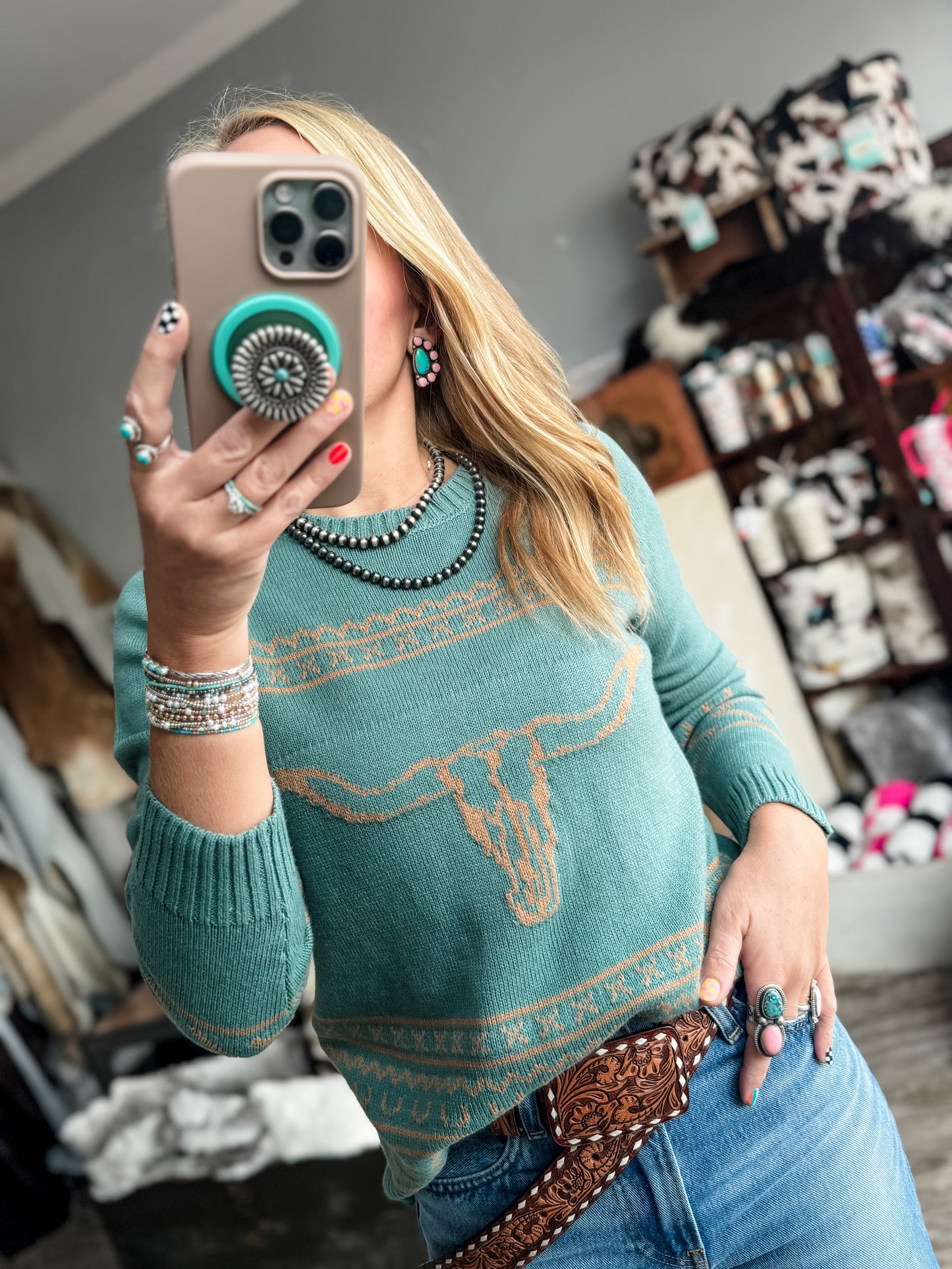 Longhorn Sweater