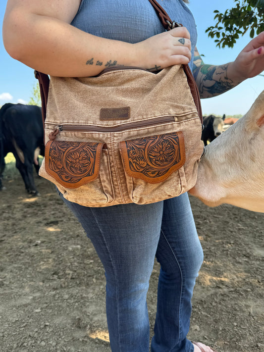 Wrangler Hybrid Back-Pack Denim Purse