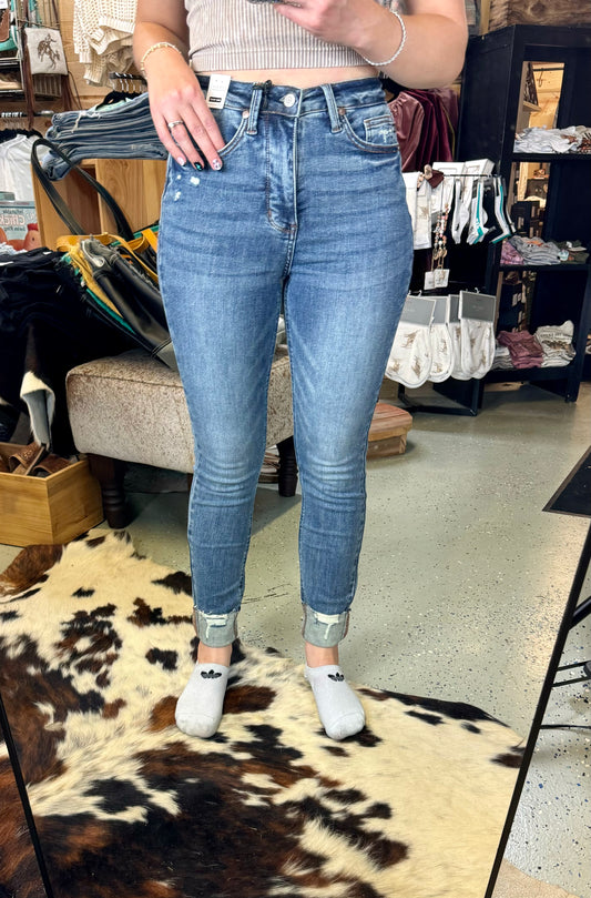 Judy Blue Skinny Fit Date Night High Rise Jeans Reg/Curvy
