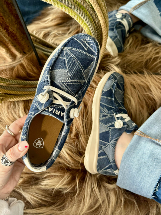 ARIAT Hilo Mixed Deepest Denim
